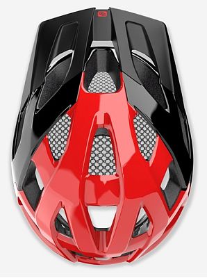 Превью  Шлем велосипедный RUDY PROJECT Crossway Black/Red Shiny